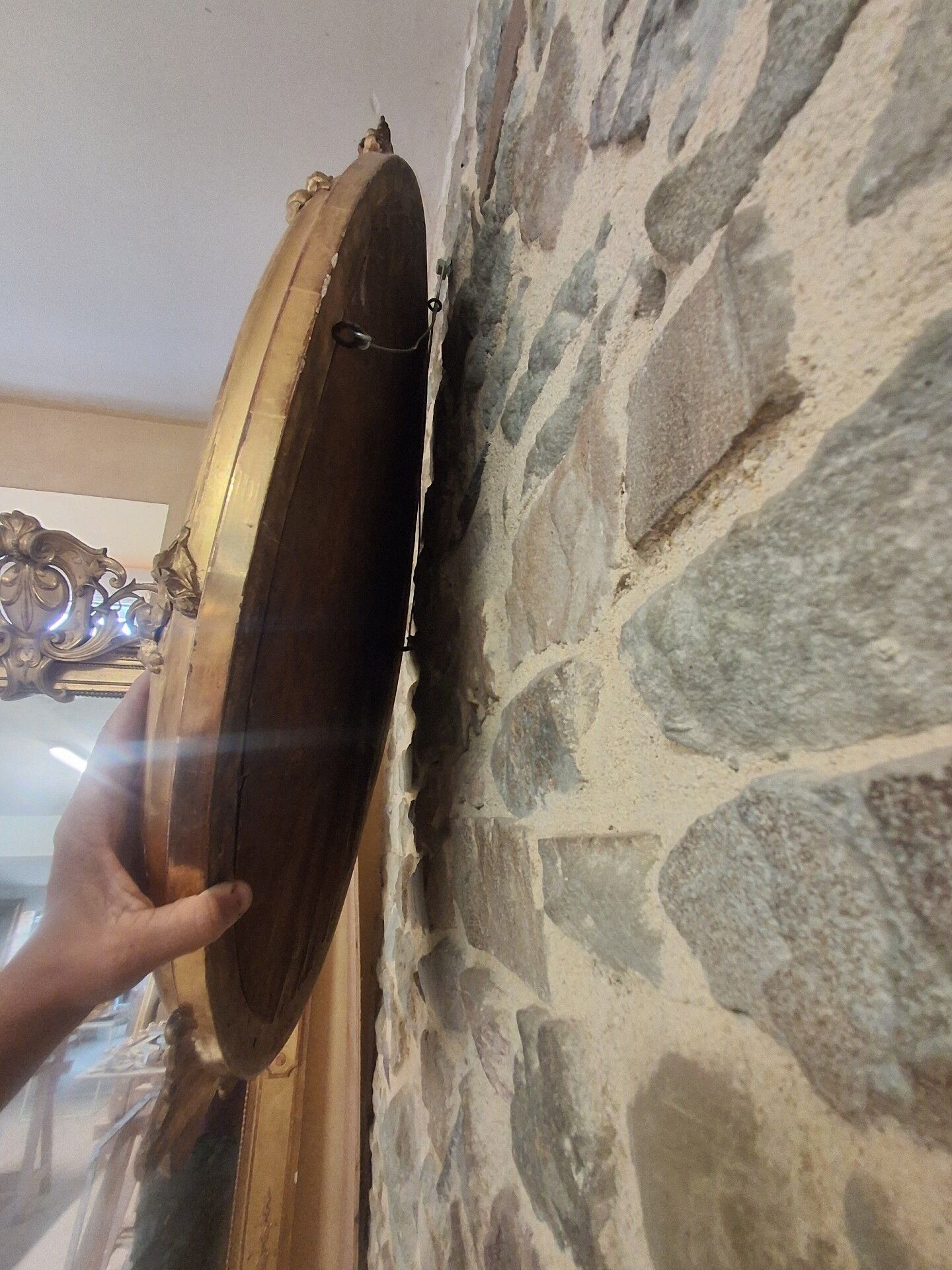 Mirror XIX oval 102 x 63