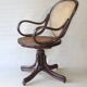 Armchair Curved wood THONET screw N° 1 , 1890 cannages