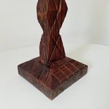 Brutalist standing ashtray from the 50s