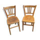 Paire de chaise Baumann