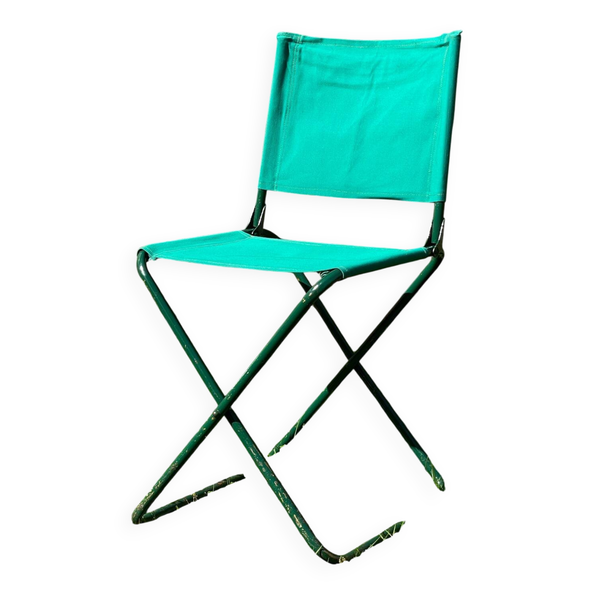 Vintage folding nomad camping chair