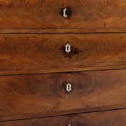 Chest of drawers - antique - mahogany - 7 drawers - 1860s