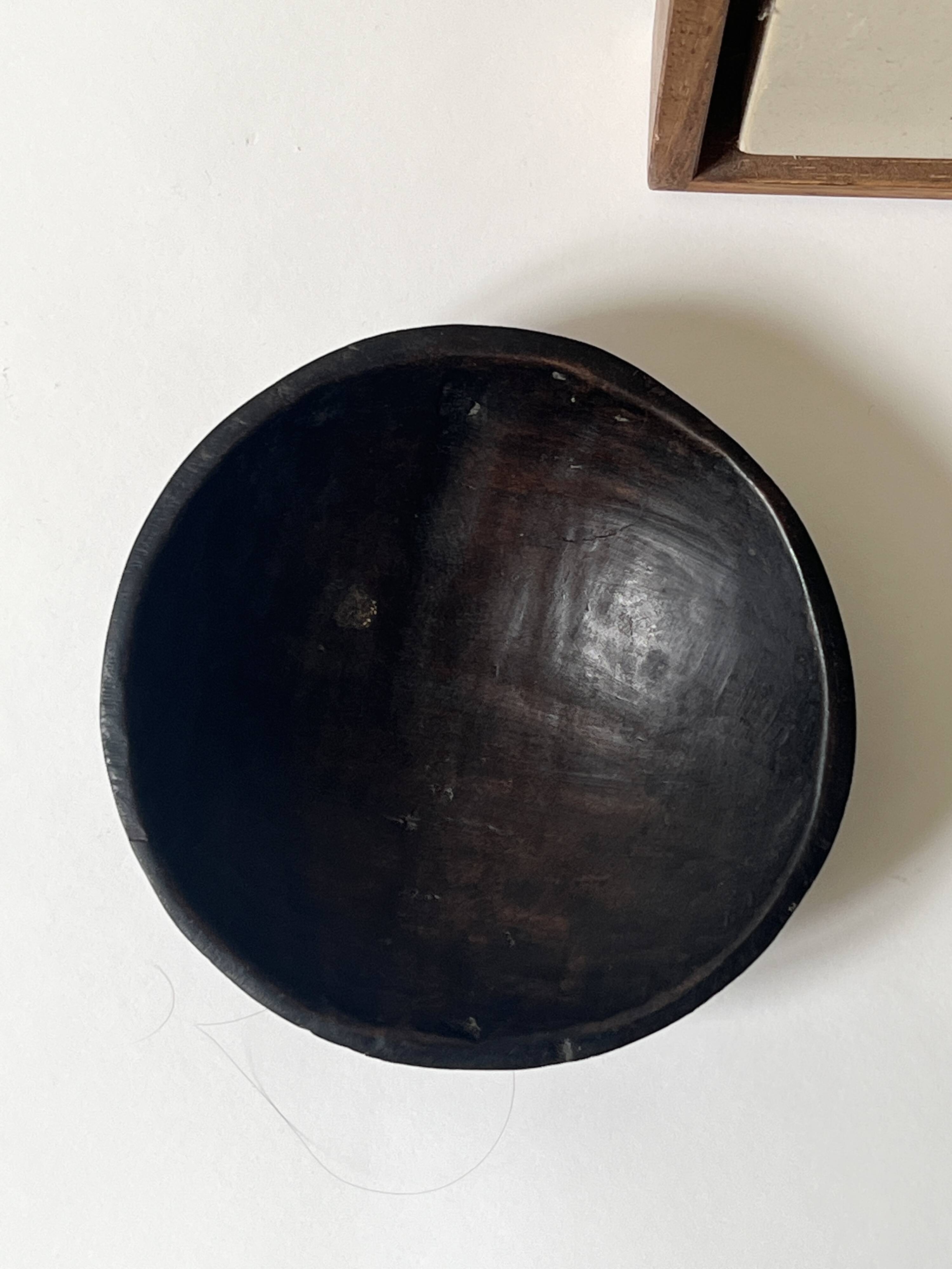 Handmade ebony bowl / catchall.