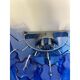 Applique murale contemporaine bleue "Tronchi" dans le style Venini