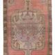 5x11 Rug For Living Room Red Brown Turkish Vintage Rug 150x338Cm