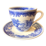 Cup and saucer Villeroy and Boch Burgenland blue