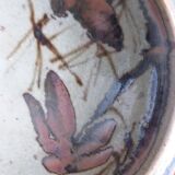 A glazed stoneware trinket dish in the style of Tim Morris or JS Stuart