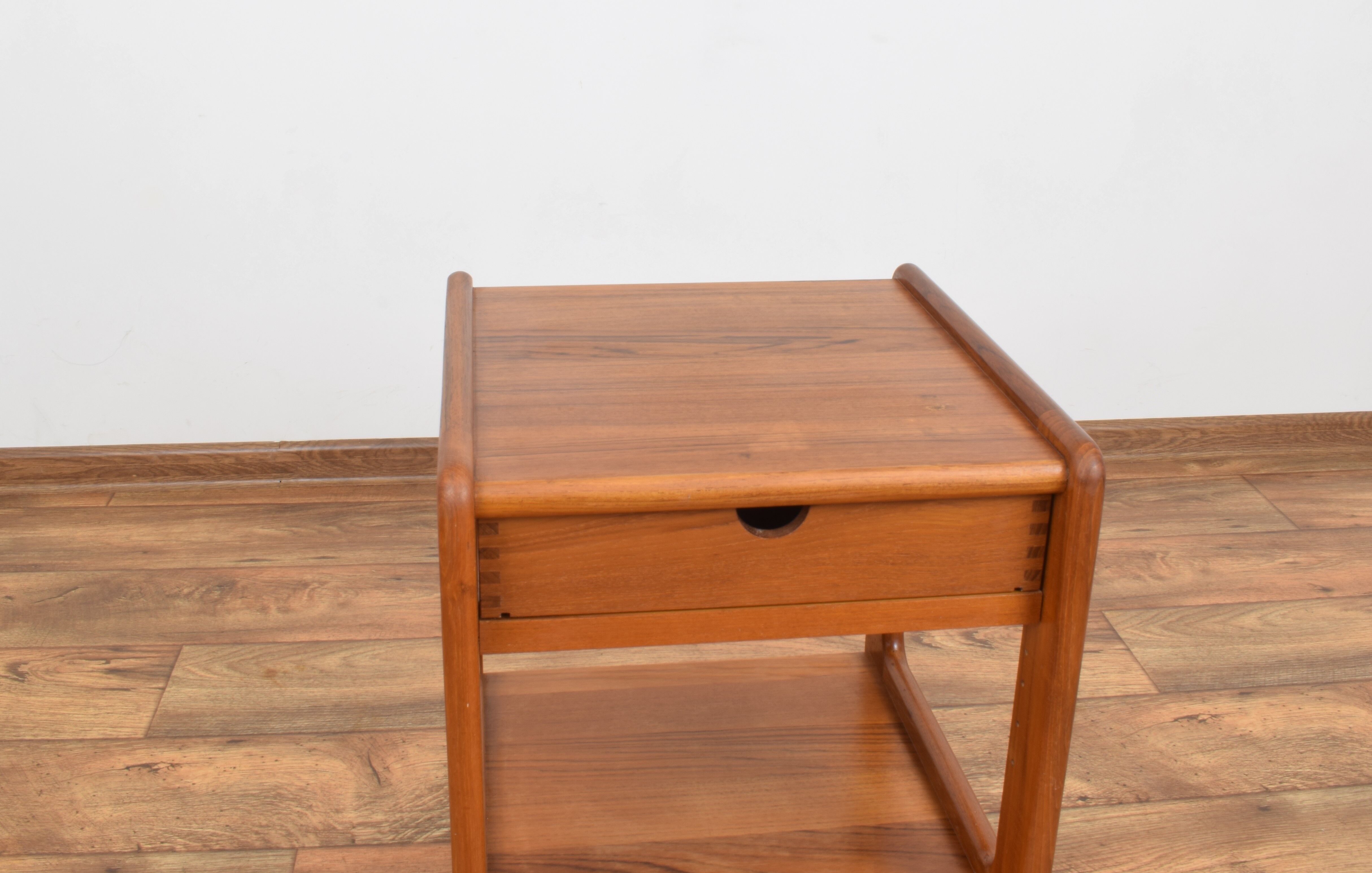 Mid-Century Danish Teak Side Table, 1970s