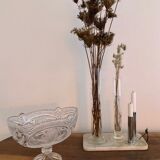 Oval cut in chiseled crystal