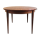 Teak round table, with extension, 1960
