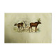 Zoological plank, original "renne - Elan " Buffon 1840