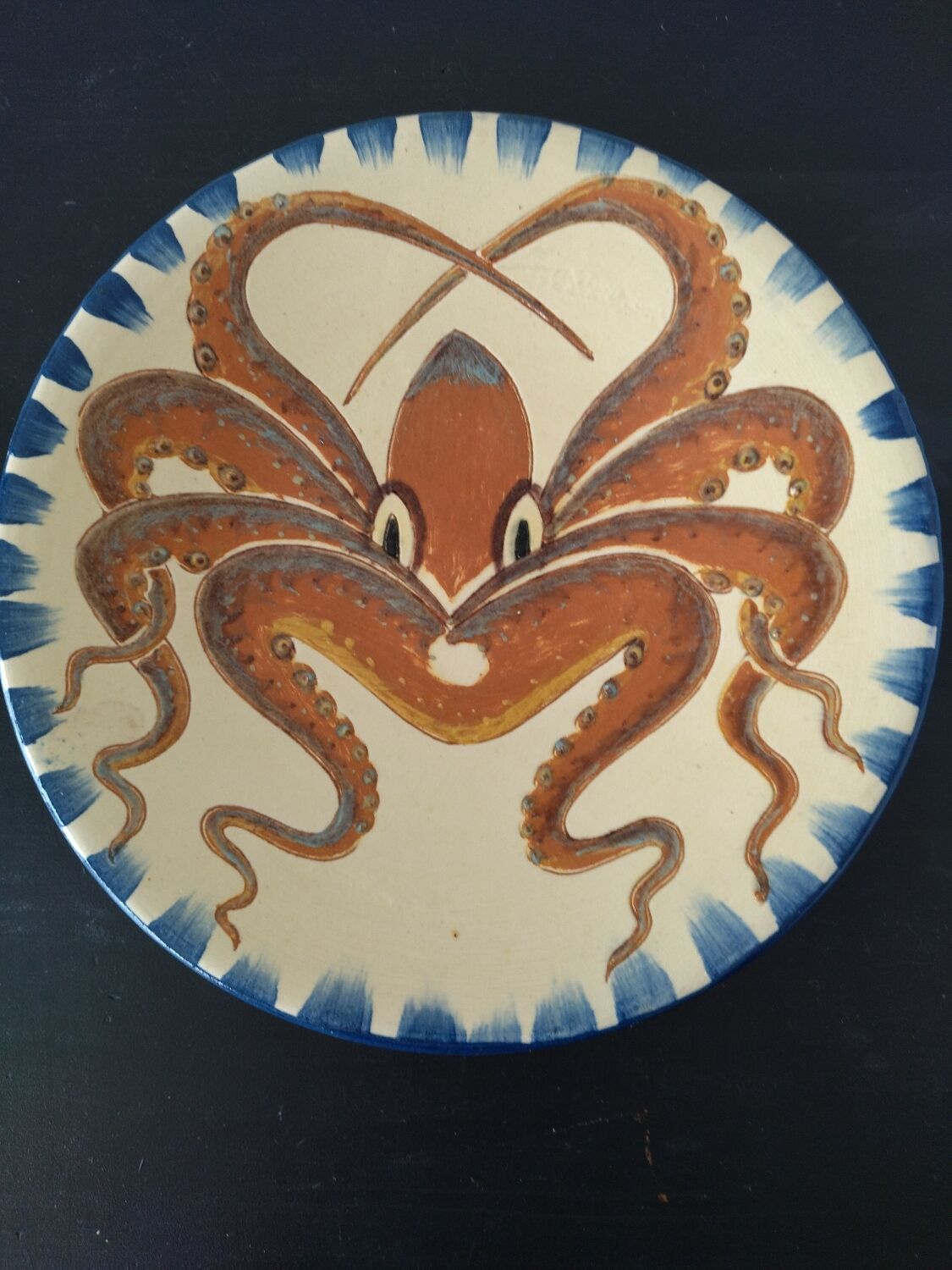 Ceramic dish Puigdemont vintage lobster