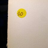 Original drawing in black chalk by Jean Villette (1913-2005)