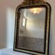 Miroir Napoléon III au mercure – 115 cm – dorure d’origine – X