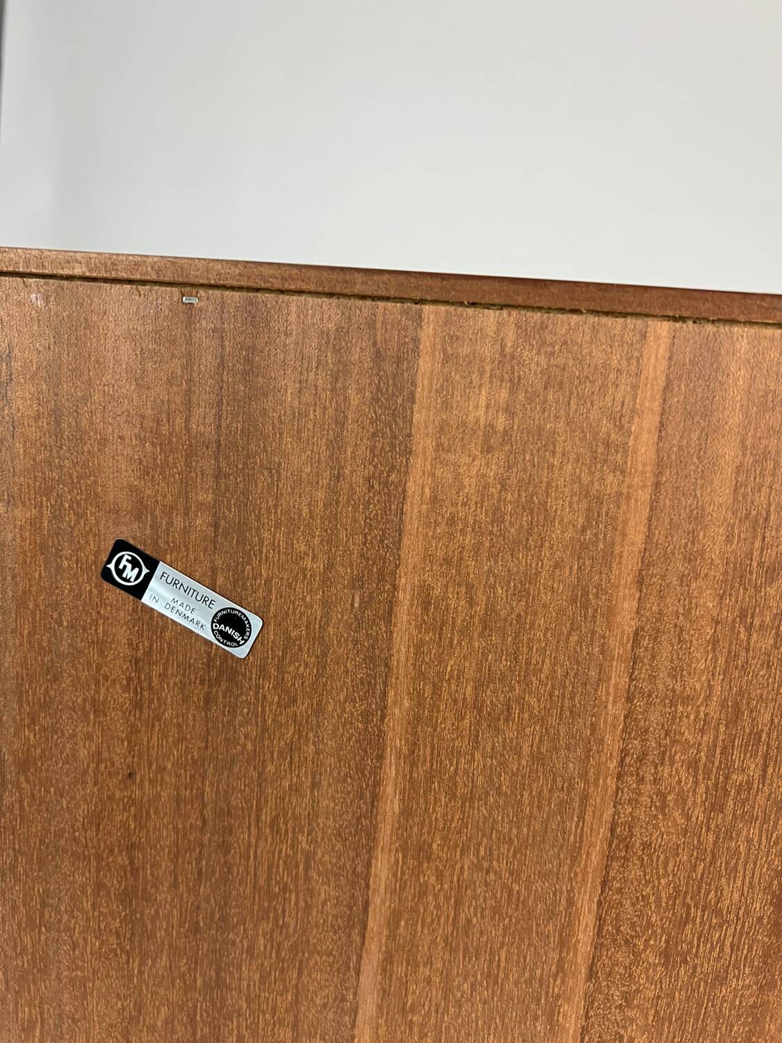 Danish teak display cabinet highboard Kristiansen vintage 60s