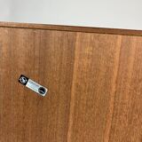 Danish teak display cabinet highboard Kristiansen vintage 60s