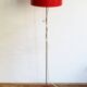 1970's Vintage Red Floor Lamp