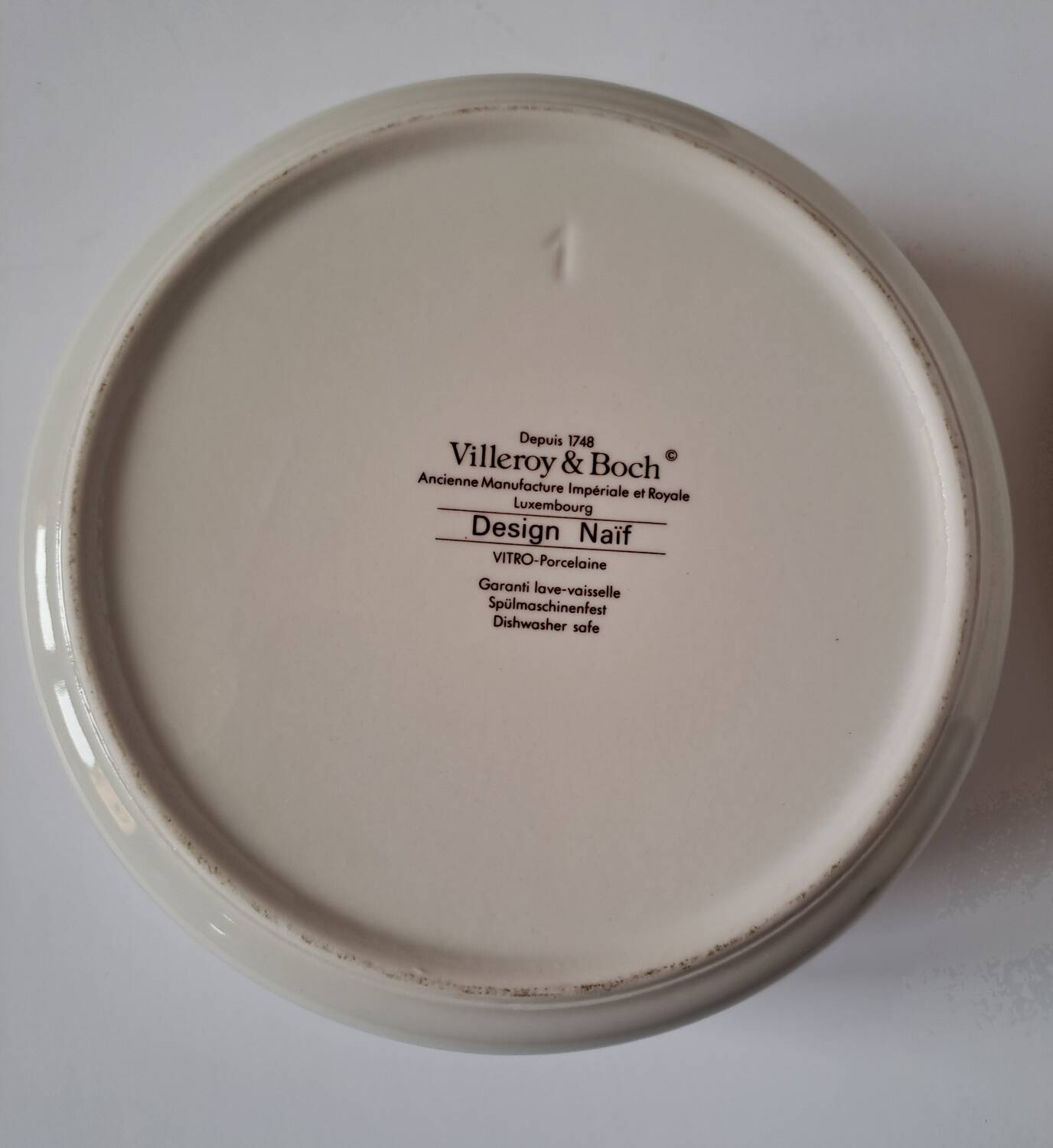 Large Bonbonnière Villeroy and Boch Noah's Ark