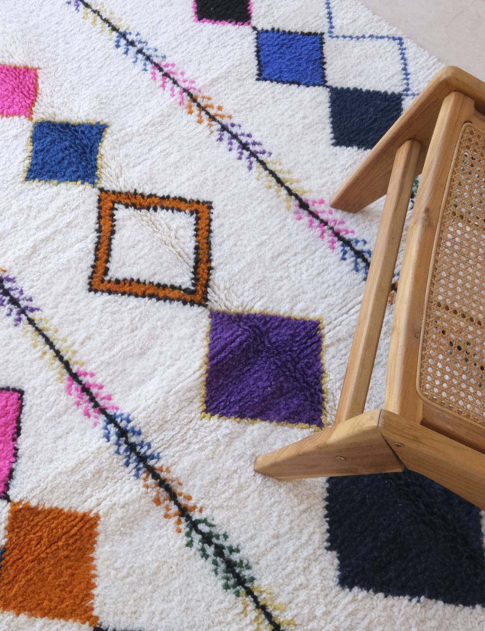 Colorful Moroccan Rug - 248 x 158 cm