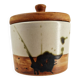 Lidded pot in stoneware — La Colombe pottery, 1970s