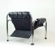 Lounge Chair By Viliam Chlebo In Chrome And Leatherette, Kodreta 1980s