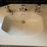 Art Deco double sink