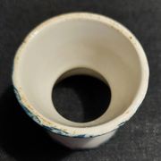 Coquetier diabolo faïence début XXème