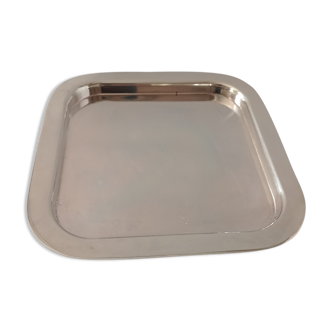 Tray in silver metal Chanel
