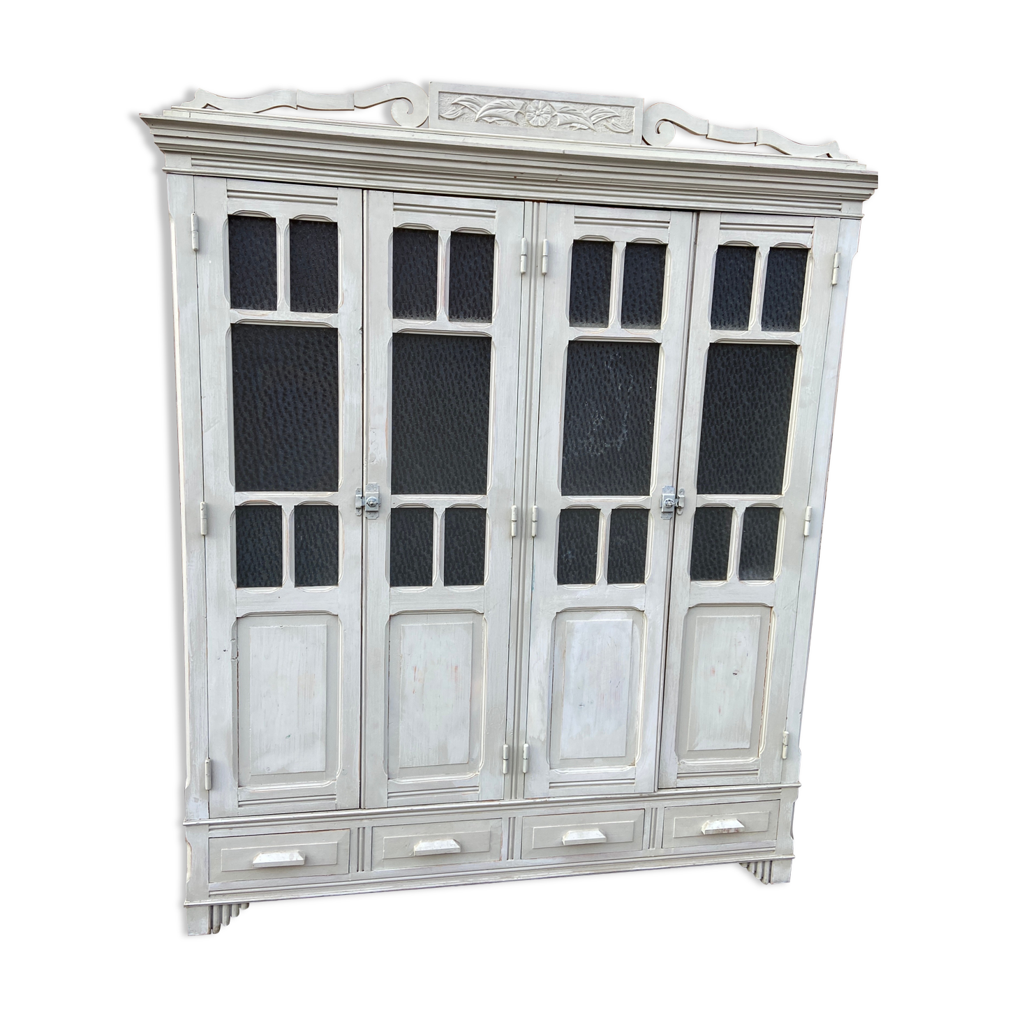Parisian wardrobe retro 4 doors 30-40s