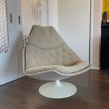 Fauteuil lounge d'Artifort modèle F588 par Geoffrey Harcourt, 1960