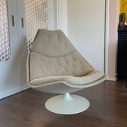 Fauteuil Lounge Artifort modèle F588 par Geoffrey Harcourt, années 1960
