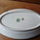 2 porcelain raviers signed Limoges SS France decoration anemones and daisies