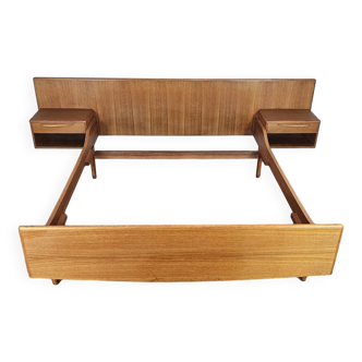 Scandinavian teak bed 1970