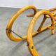 1930s Oak Wooden Sled, Czechoslovakia, Alpine Rustic Piece
