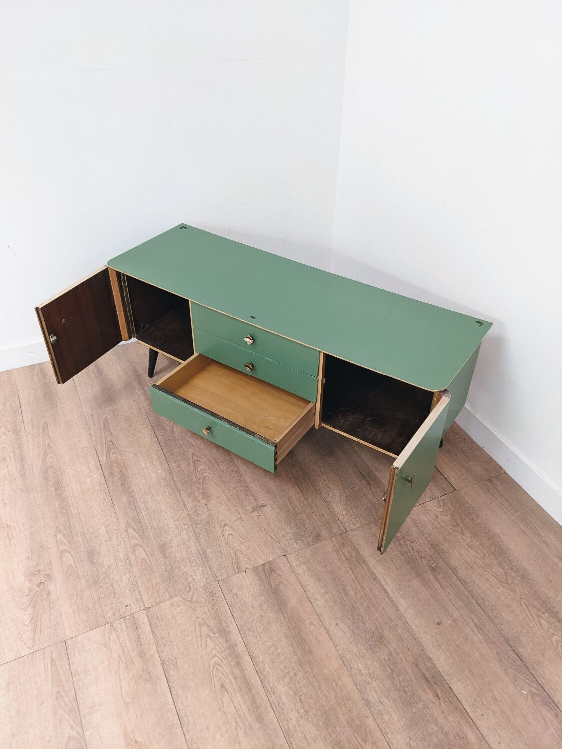 Vintage wooden sideboard