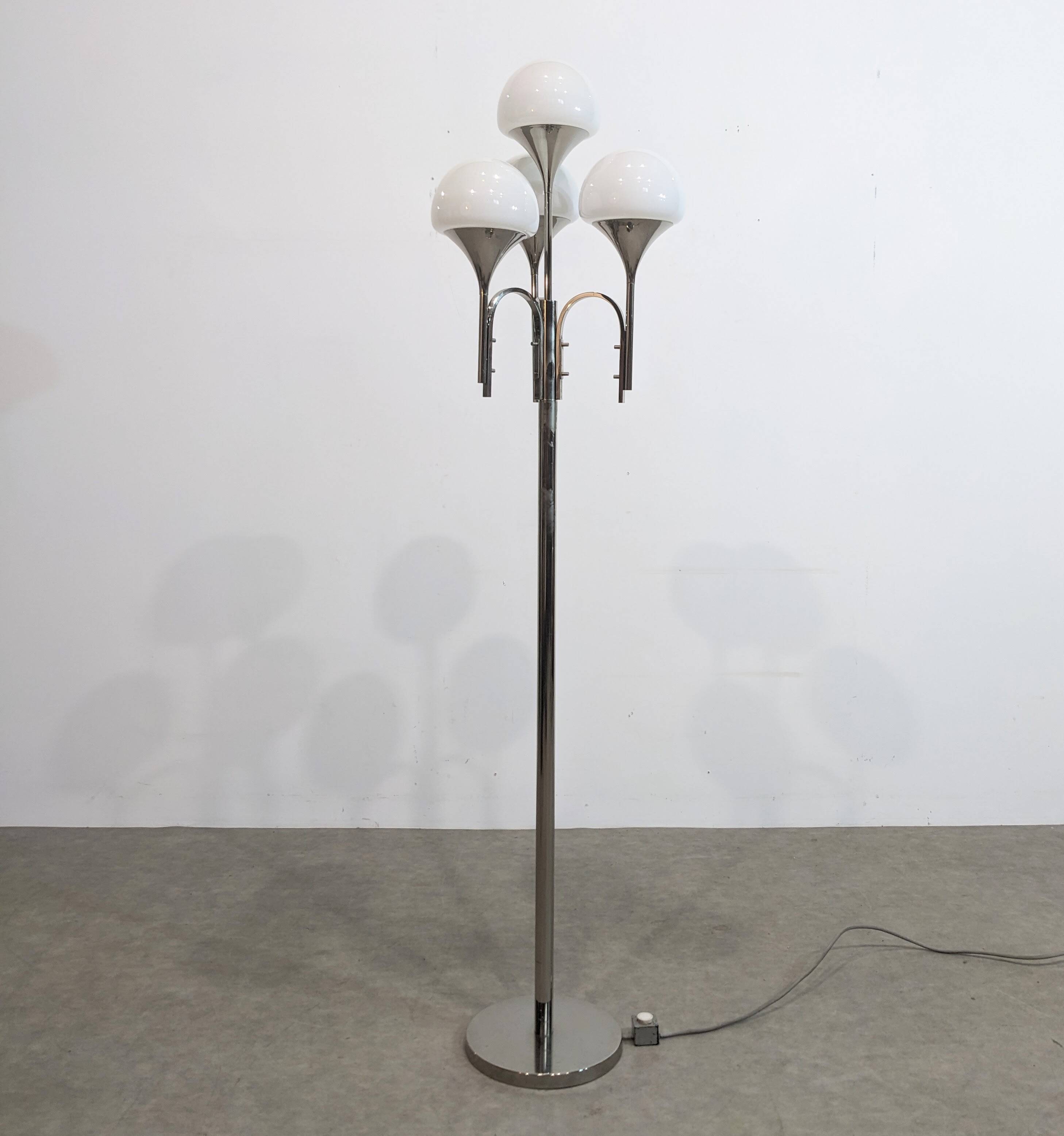 Gaetano Sciolari floor lamp with 4 lights