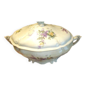 Old porcelain vegetable bowl