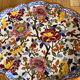 Hand-painted Gien plate