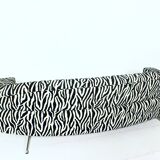 "Capri" curved three-seater sofa by Johannes Andersen, 1965