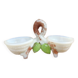 Old opaline salt shaker
