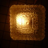 Glass square ceiling