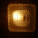 Glass square ceiling