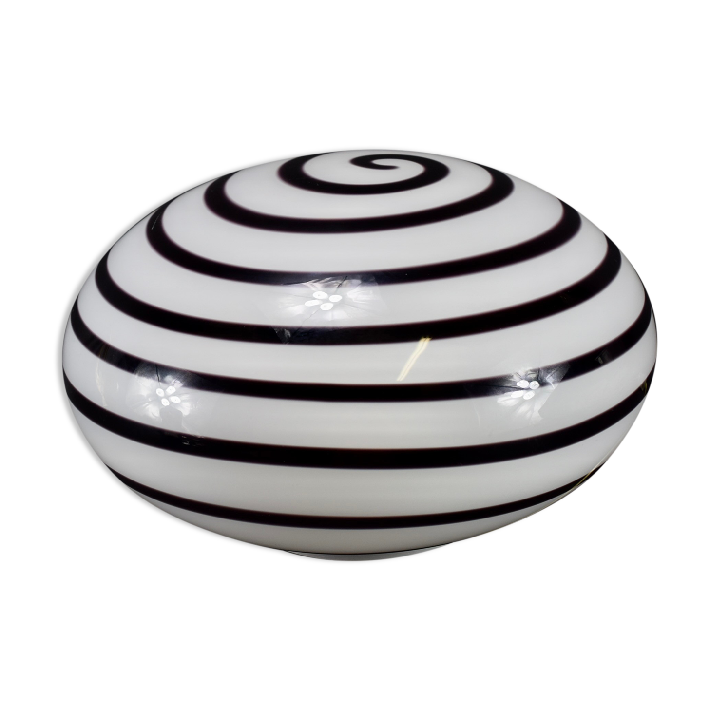 Vintage lamp zebra eglo black and white vintage