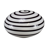 Vintage lamp zebra eglo black and white vintage