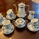 porcelain coffee service pBalleroy & Cie Limoges