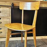 Series of 10 mismatched bistro chairs