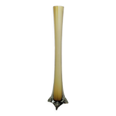 Grand vase soliflore jaune