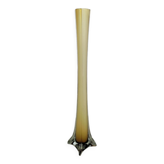 Large yellow soliflore vase
