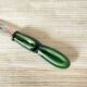 Stainless steel and ceramic cheese knife