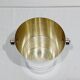 Silver-plated champagne bucket engraved with Auchan 25 years
